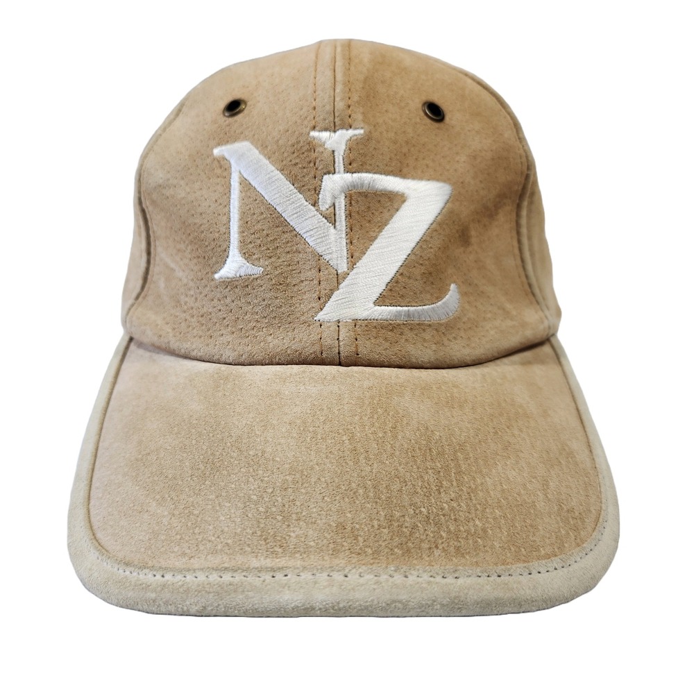 Hallifax New Zealand Leather Cap Embroidered Streetwear Urban Travel Casual‎